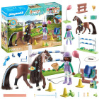 Playmobil Horses of Waterfall Zoe un zirgs Blaze ar šķēršļiem, 67 detaļas, ZA6713