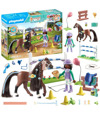 Playmobil Horses of Waterfall komplekts ar Zoe un zirgu Blaze, 67 elementi, ZA6713