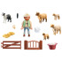 PLAYMOBIL Country 22 detaļu komplekts – jaunais gans ar dzīvniekiem, ZA6715