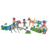 Playmobil Horses of Waterfall poniju šķēršļu turnīrs, 46 detaļas, 71495, ZA6716