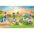 Playmobil Horses of Waterfall poniju šķēršļu turnīrs, 46 detaļas, 71495, ZA6716