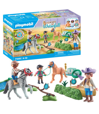 Playmobil Horses of Waterfall – poniju sacensību rotaļu komplekts 46 elementi ZA6716