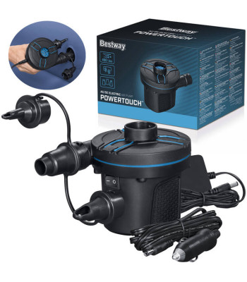 Elektriskais sūknis Bestway PowerTouch AC/DC automašīnas un elektrotīkla kontaktligzdai 62255