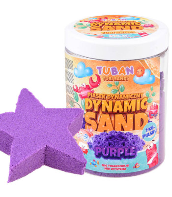 Tuban dinamiskās smiltis, violetas 1kg ZA4183