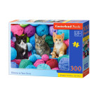 Puzle Kittens in Yarn Store, 300 detaļas, B-030477