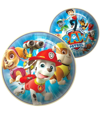 Gumijas bumba Psi Patrol ar pumpīti, komplekts bērniem, zila, aptuveni 20 cm, SP0889