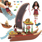 Mattel Disney Vaiana lelle no “Moana 2” ar laivu un aksesuāriem ZA6702