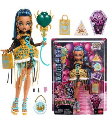 Mattel Monster High lelle Cleo De Nile — Baisīgi saldā dzimšanas diena ZA6704