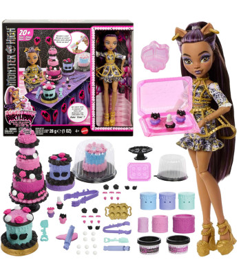 Mattel Monster High Clawdeen Wolf radošais komplekts «Šausmīgi salda dzimšanas diena» ZA6709