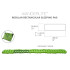 Tūrisma paklājs zem guļammaisa Bestway WanderLite 188 x 58,5 x 6,5 cm 69615