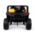 Divvietīgs bērnu elektromobilis ar akumulatoru un piekabi BUGGY 4x4 PA0342