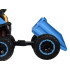 Divvietīgs bērnu elektromobilis ar akumulatoru un piekabi BUGGY 4x4 PA0342