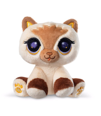 Hasbro Littlest Pet Shop plīša kaķēns gaiši dzeltenā krāsā ZA6725 16cm