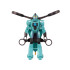 Hasbro Transformers EarthSpark Chaos Terran Spitfire figūra, robots un drons 2 vienā – 10 cm, ZA6726