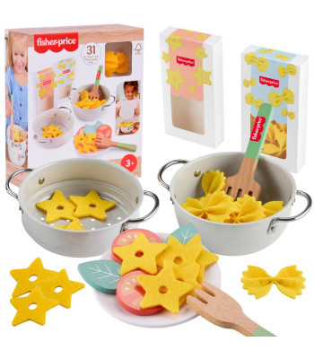 Fisher-Price Makaronu šefpavāra rotaļu virtuves komplekts, 31 elements ZA6724