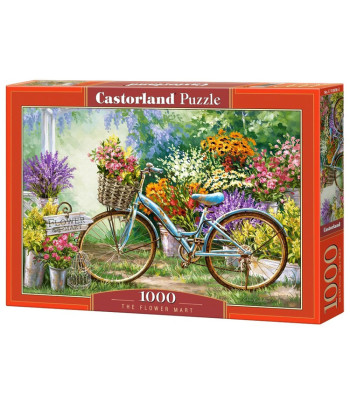 Puzle “The Flower Mart” C-103898-2, 1000 elementu