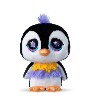 Hasbro Littlest Pet Shop plīša rotaļlieta – melnbalts pingvīns 16cm ZA6725