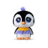 Hasbro Littlest Pet Shop plīša rotaļlieta – melnbalts pingvīns 16cm ZA6725