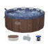 Bestway Lay-Z-Spa hidromasāžas spa baseins ar WiFi lietotni Toronto SLIM 6001W 5-7os 190cm