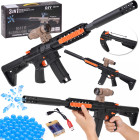 Gēla lodīšu karabīne ar 3 režīmiem, akumulatoru un DIY komplektu M416