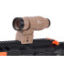 Gēla lodīšu karabīne ar 3 režīmiem, akumulatoru un DIY komplektu M416