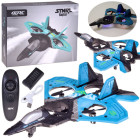 Tālvadības drons iznīcinātājs Raptor ar apgaismojumu, kvadrokopters RC0726 NI