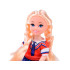Mini lelles leļļu mājai, 6 leļļu komplekts, mazās princeses ZA6176 14 cm