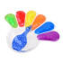 Sensorā fidget rotaļlieta – spiežama ķepa ar krāsainām bumbiņām, ZA6552, 22 x 17 x 1 cm