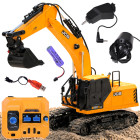 Tālvadības ekskavators ar JCB licenci un 3 maināmiem darba instrumentiem RC0790
