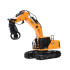 Tālvadības ekskavators ar JCB licenci un 3 maināmiem darba instrumentiem RC0790
