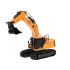 Tālvadības ekskavators ar JCB licenci un 3 maināmiem darba instrumentiem RC0790