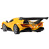 Tālvadāms sporta automobilis ar stūri, pedāļiem un signālugunīm RC0589 ZO