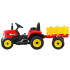 Traktors ar piekabi un akumulatoru + tālvadības pulti PA0242