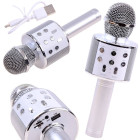 Bezvadu karaoke mikrofons ar skaļruni, balss modulāciju un Bluetooth IN0136