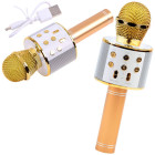 Bezvadu karaoke mikrofons ar skaļruni, balss modulāciju un Bluetooth IN0136