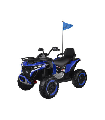 Bērnu elektriskais kvadracikls 4x4 ar akumulatoru, zils PA0328
