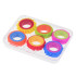 Rotējošie sensorie fidget gredzeni, antistresa rotaļlieta, 6 gab., ZA6619