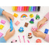 Viegls putu plastilīns 24 krāsās ar modelēšanas instrumentiem ZA6288