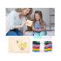 Koka šņorēšanas rotaļlieta Montessori – 4 veidnes + mulinē ZA6543