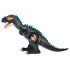 Liels interaktīvs dinozauru robots T-rex ar skaņas, gaismas un tvaika efektiem, dēj olas ZA5716
