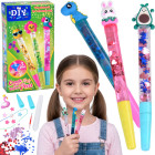 DIY komplekts pildspalvu izgatavošanai, 3 gab., radoša dekorēšana ZA6146