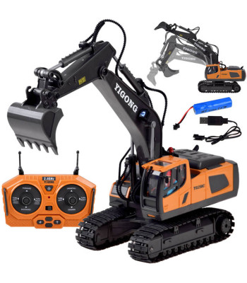 Kāpurķēžu ekskavators ar tālvadības pulti RC0599