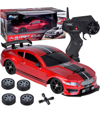 Tālvadības drift auto RC 4x4 ar dūmu efektu un LED apgaismojumu RC0696, 1:16, 28 x 12 x 9 cm