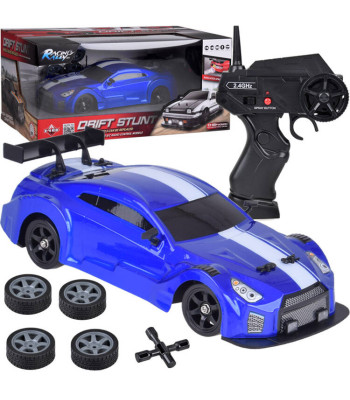 Radiovadāma RC drift automašīna 4x4 ar dūmu efektu un LED apgaismojumu RC0696, 1:16