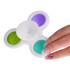 Sensorāla rotaļlieta Fidget Spinner ar piesūcekni, 3 gab., ZA5340