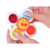 Sensorāla rotaļlieta Fidget Spinner ar piesūcekni, 3 gab., ZA5340