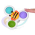 Sensorāla rotaļlieta Fidget Spinner ar piesūcekni, 3 gab., ZA5340