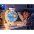 GLOBUS levitējošs 4 vienā globuss ar 360° rotāciju, LED lampu, Bluetooth skaļruni un pulksteni ZA6313