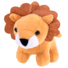 Plīša rotaļlieta Safari lauva – sērija: mini Zoo dzīvnieciņi ZA4415 C, 14 × 9 × 6 cm