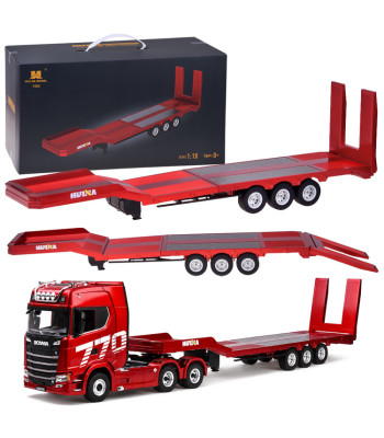 Tālvadības puspiekabe-platforma Scania kravas automašīnām, Huina 1502, 1501 RC0789